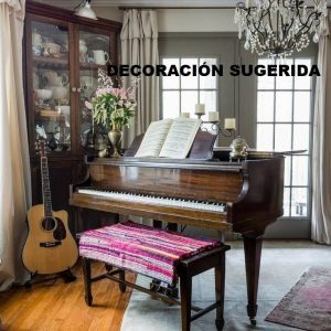#122607 Piano MERRIAM, 1/8 de Cola, 137 cms de Largo.