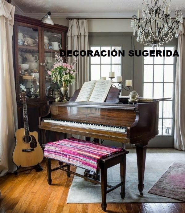 #122607 Piano MERRIAM, 1/8 de Cola, 137 cms de Largo.