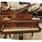 #111951 Piano MEHLIN & SONS, 1/4 de cola, Garantizado.