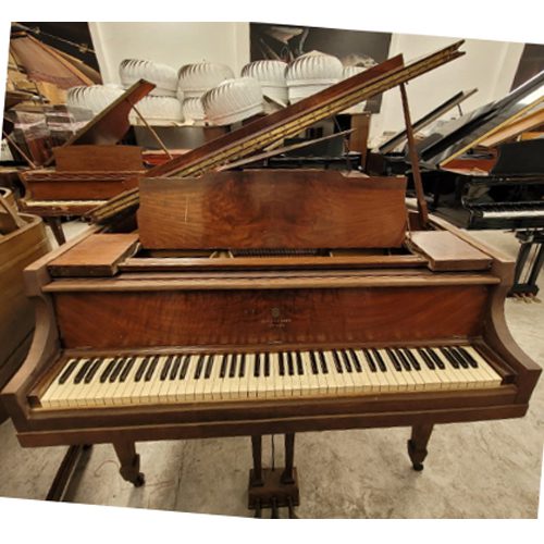 #111951 Piano MEHLIN & SONS, 1/4 de cola, Garantizado.