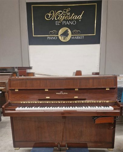 #602453 Piano SCHAFER & SONS Modelo  VS-40 Toca solo, Sistema Cassette.