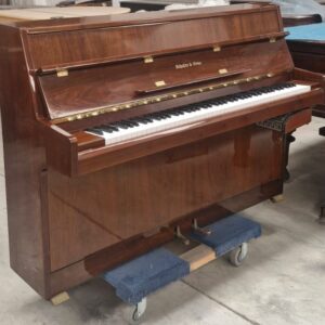 #602453 Piano SCHAFER & SONS Modelo  VS-40 Toca solo, Sistema Cassette.