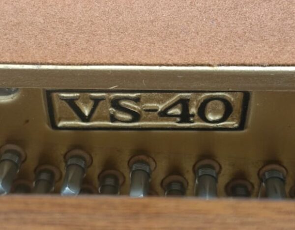 #602453 Piano SCHAFER & SONS Modelo  VS-40 Toca solo, Sistema Cassette.