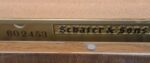#602453 Piano SCHAFER & SONS Modelo  VS-40 Toca solo, Sistema Cassette.