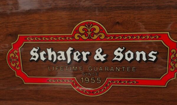 #602453 Piano SCHAFER & SONS Modelo  VS-40 Toca solo, Sistema Cassette.