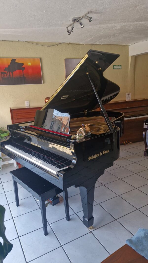 #841412 Impecable Piano SCHAFER & SONS, Modelo SS-69.