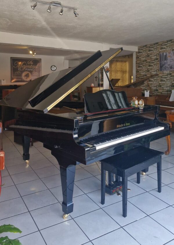 #841412 Impecable Piano SCHAFER & SONS, Modelo SS-69.