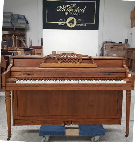 #506705 PIANO TIPO ESPINETA MADERA DE ROBLE KIMBALL
