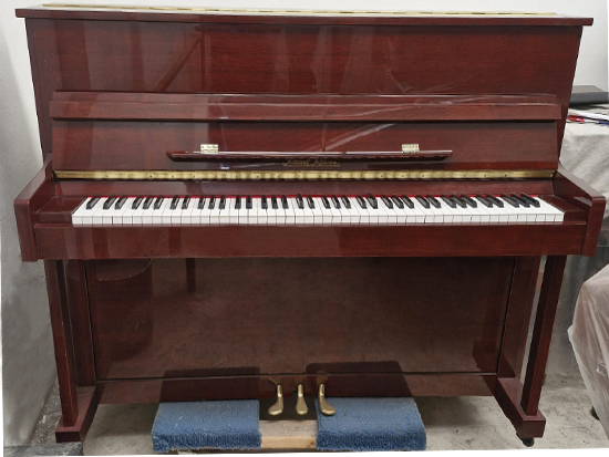 #649301 Piano PEARL RIVERS Vertical  Color Cherry.