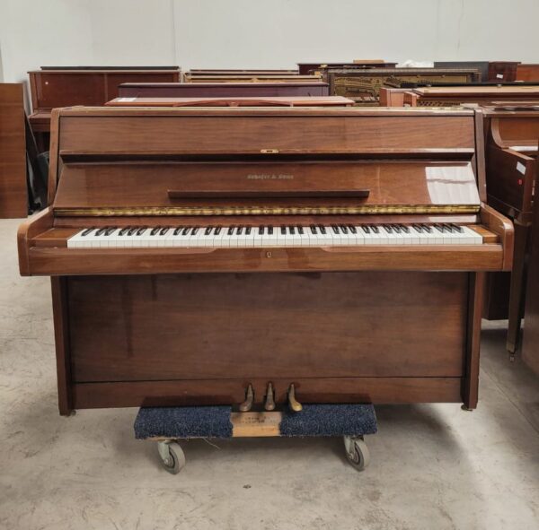 #HHH00556 PIANO SCHAFER & SONS, Estudio.