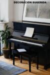 #O21974 Piano HORUGEL By SAMICK, Modelo WG-9, Tipo Vertical Estudio.